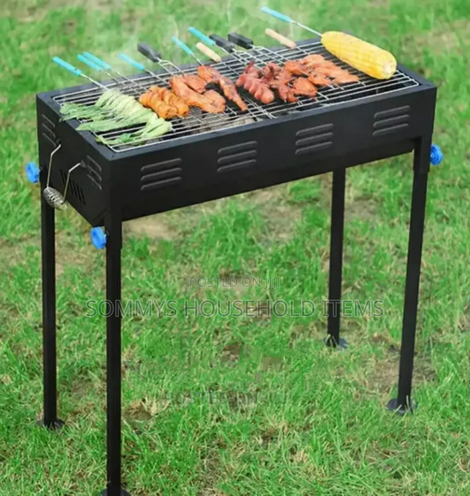 Charcoal Barbecue Grill Stand