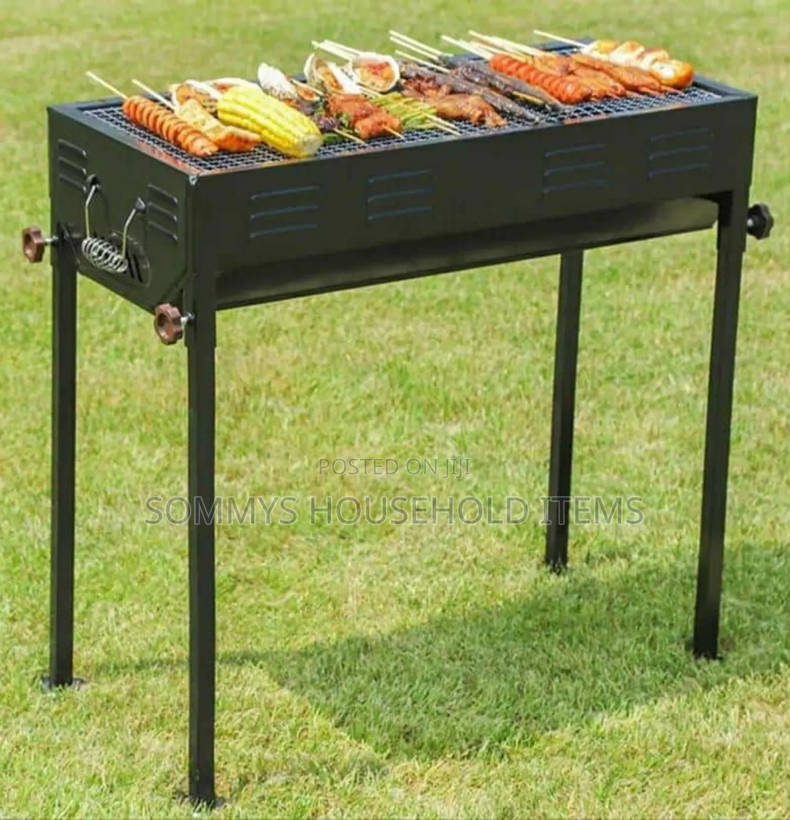 Charcoal Barbecue Grill Stand