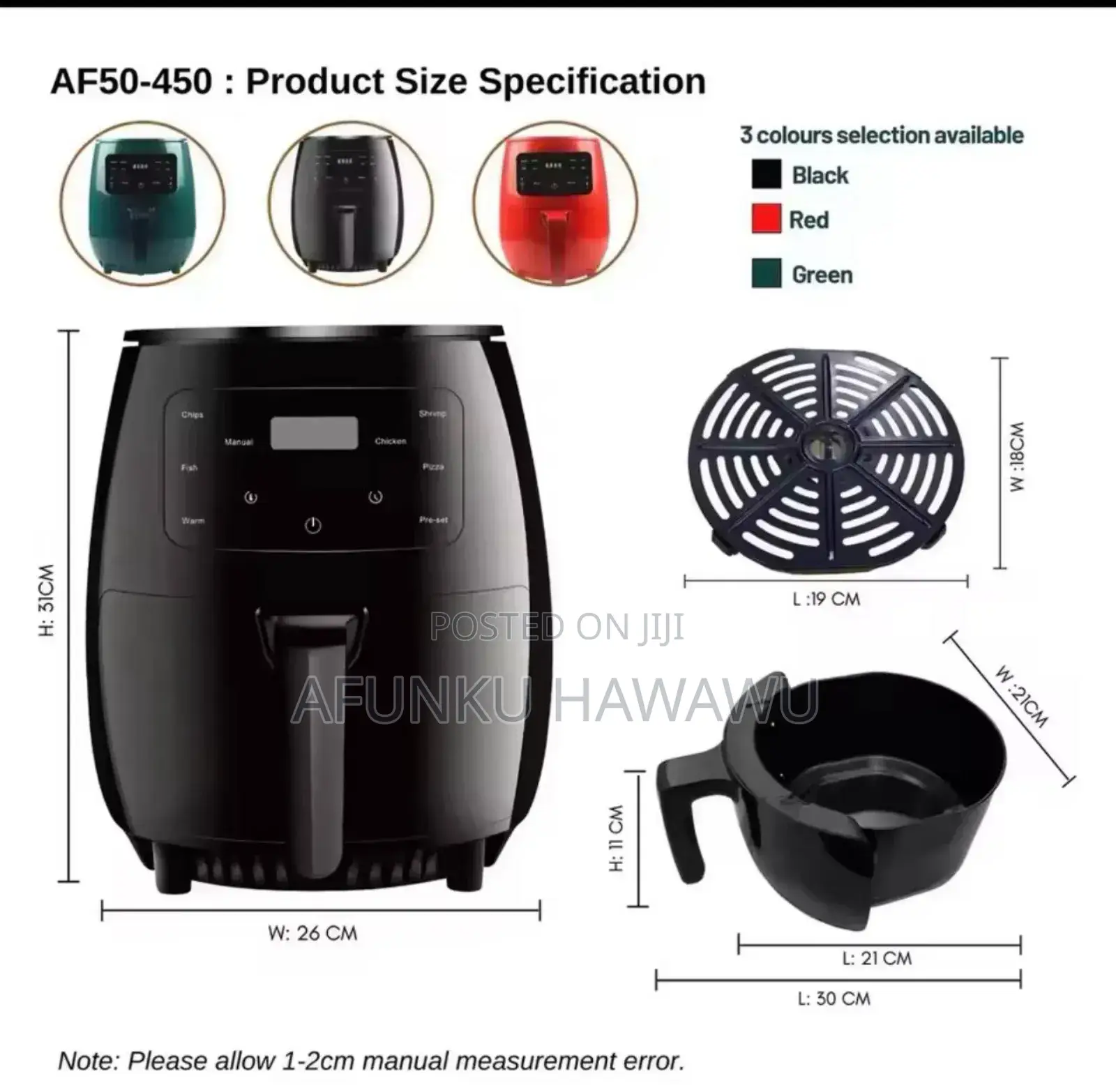 Silver Crest Air Fryer