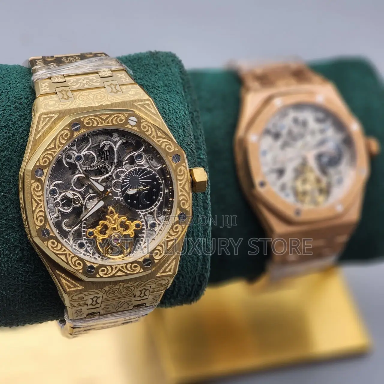 Audemars Piguet Quality Luxury Men Chain Strap Wristwatch