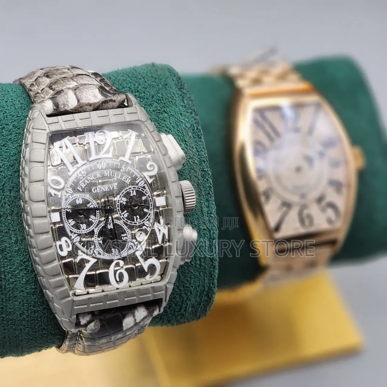 Franck Muller Quality Men Chain Strap Wristwatch