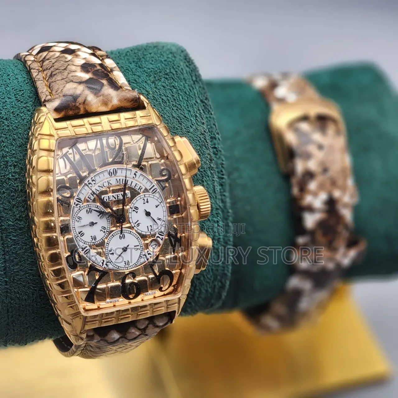 Franck Muller Quality Men Chain Strap Wristwatch