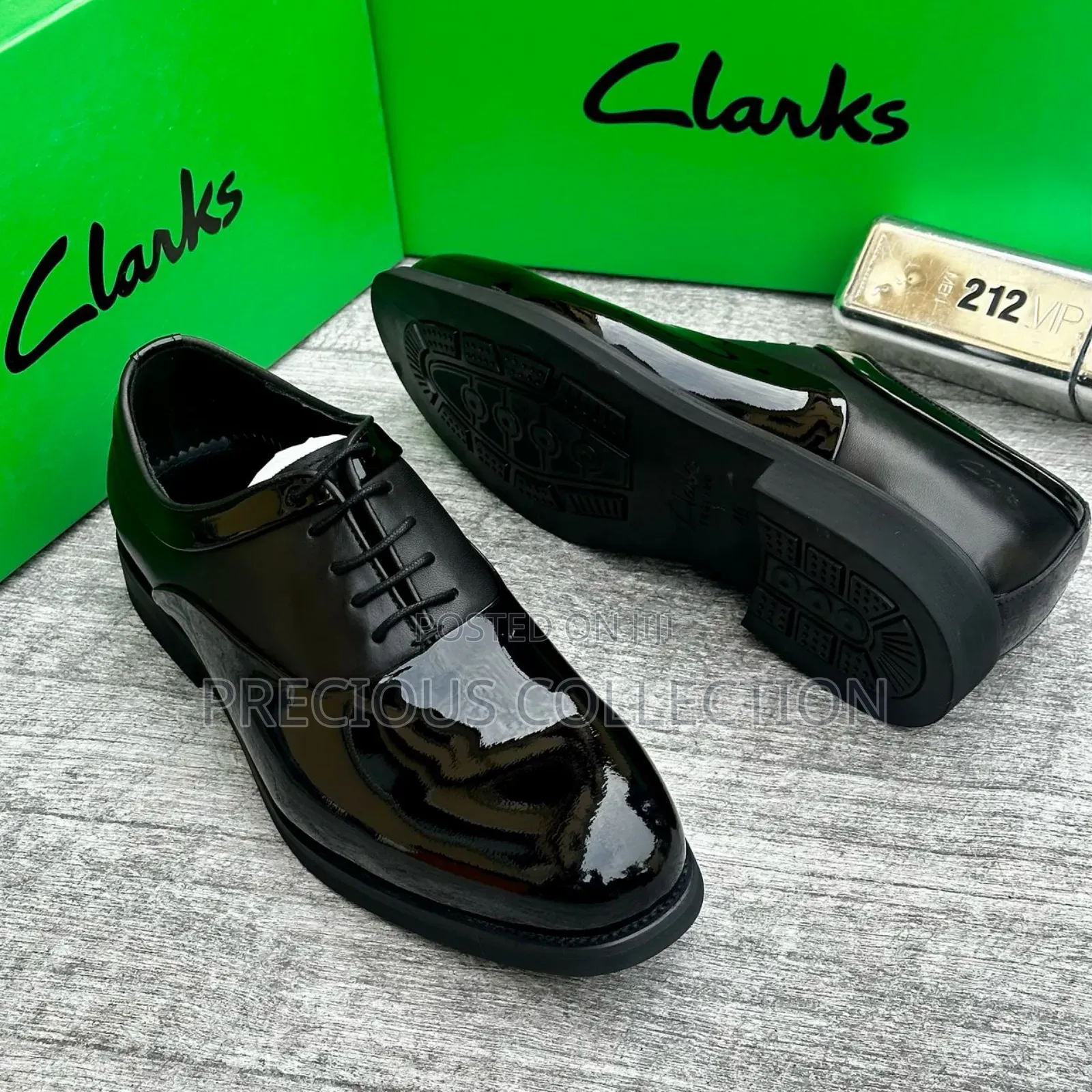 Classic Men's Lace Up Clarks Coperate Shoe