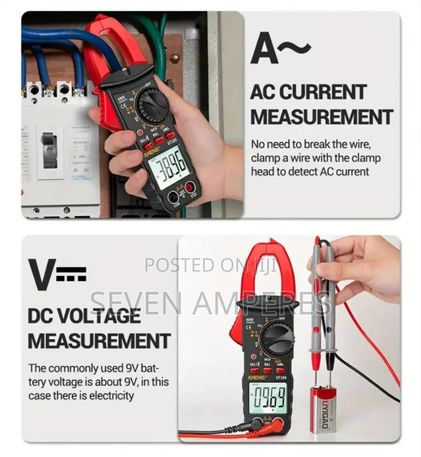 Aneng St180 Clamp Multimeter