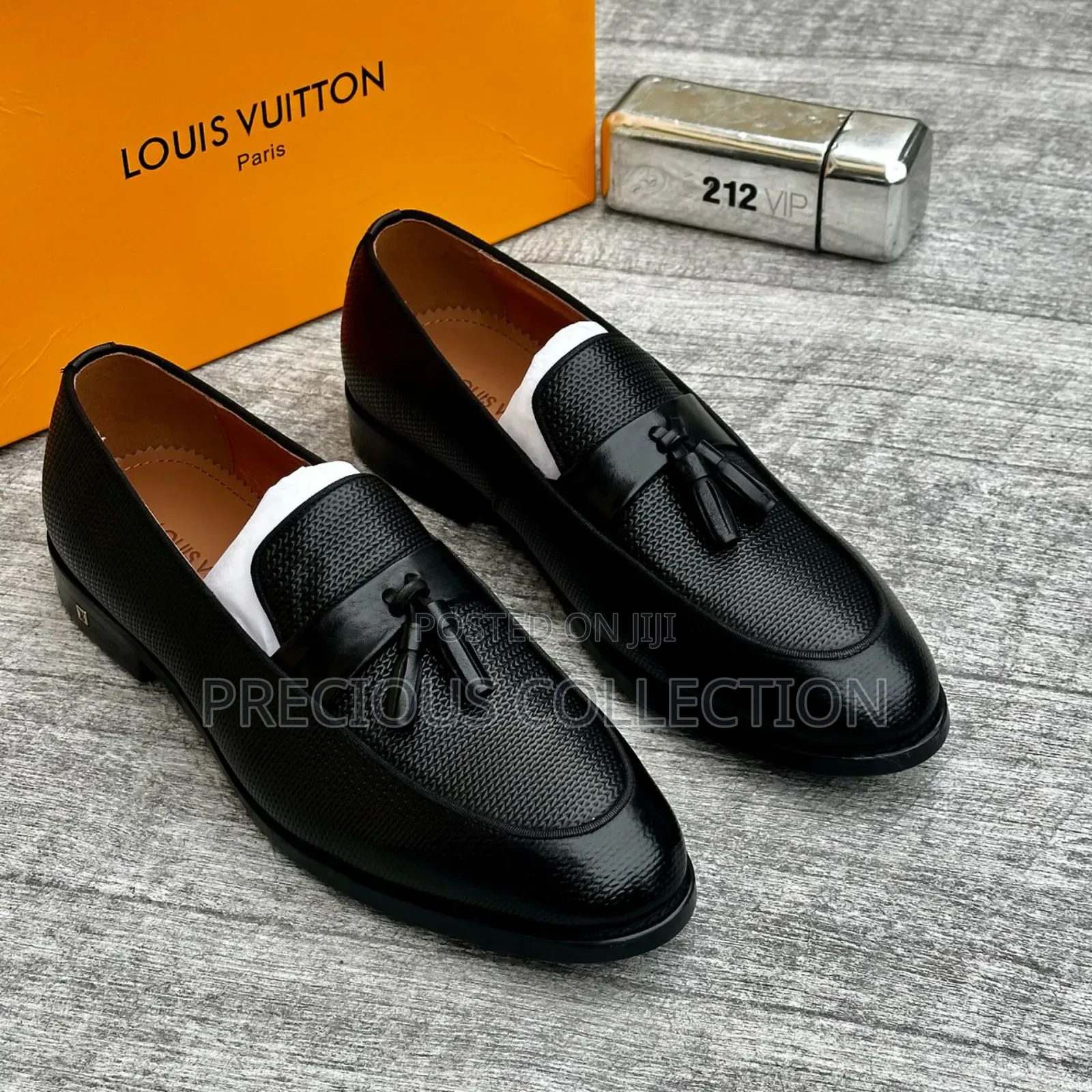 Men's Louis Vuitton Pull on Coperate Black Shoe