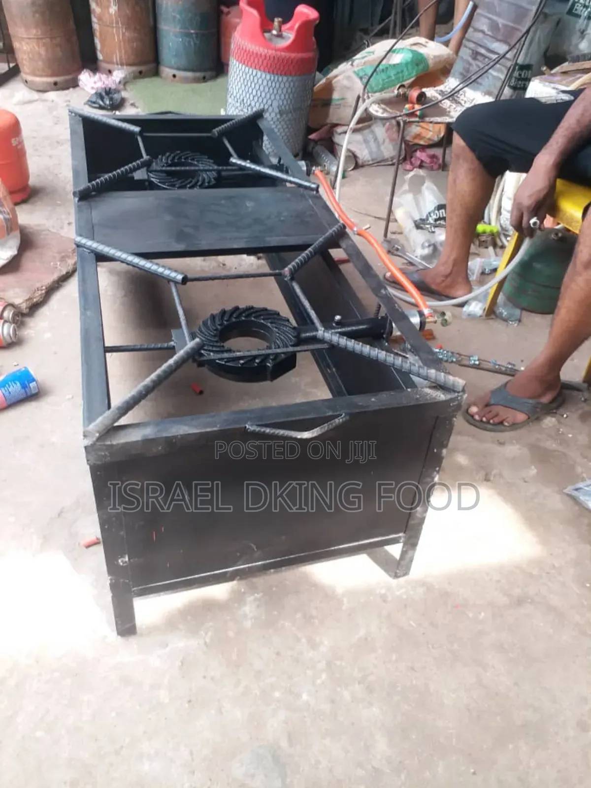 Big Pot Original Quality Double Burner Gas Cooker