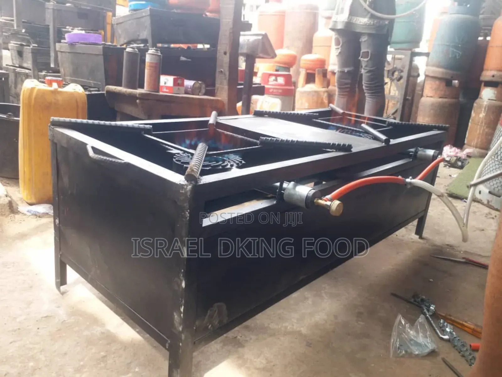 Original Quality Industrial Double Burner Gas Cooker