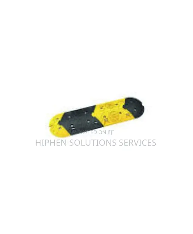 Heavy Duty Road Hump For Road Safety & High Visibilty - 75mm