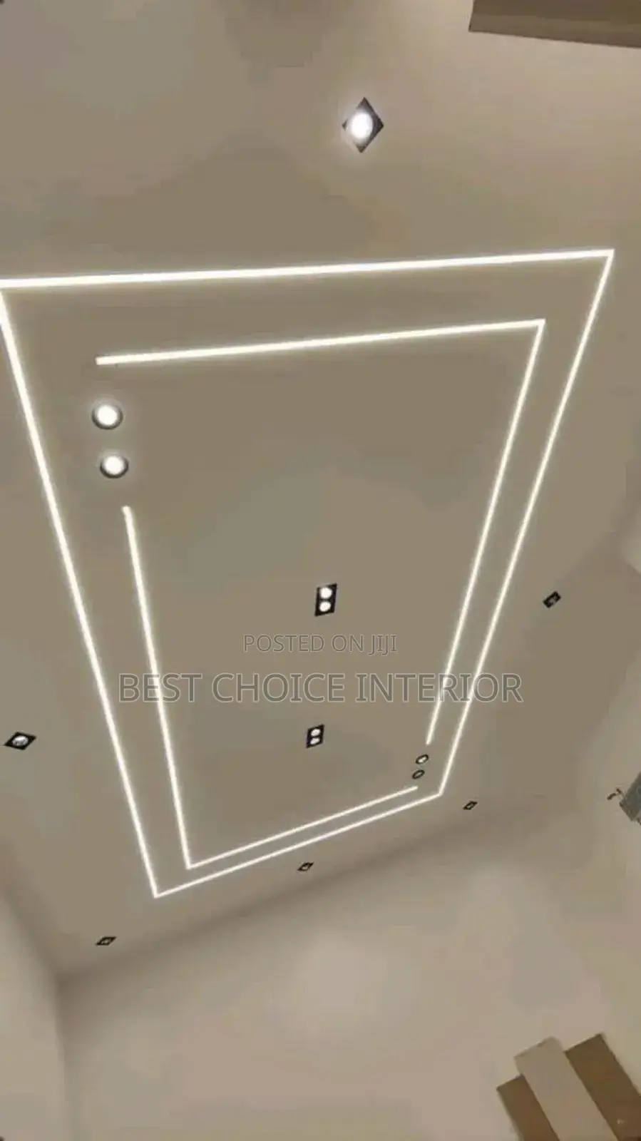 Pop Design With Full Track Lighting