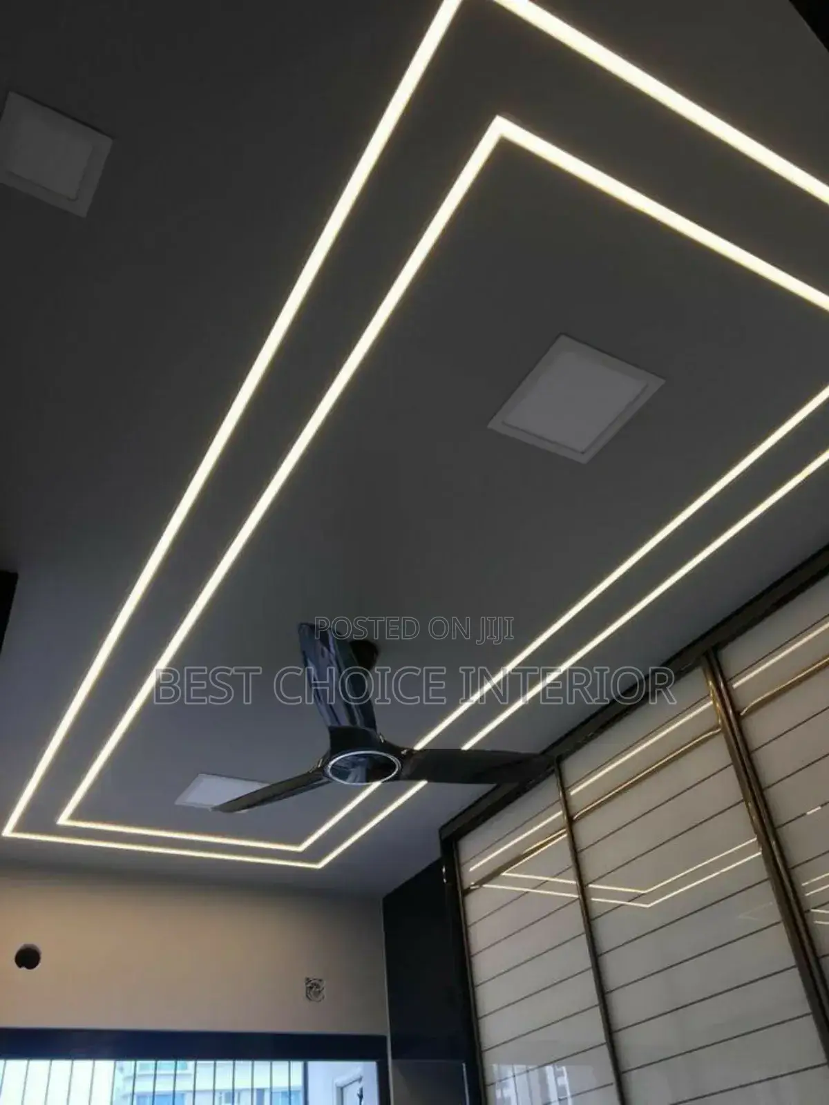 Pop Design With Full Track Lighting