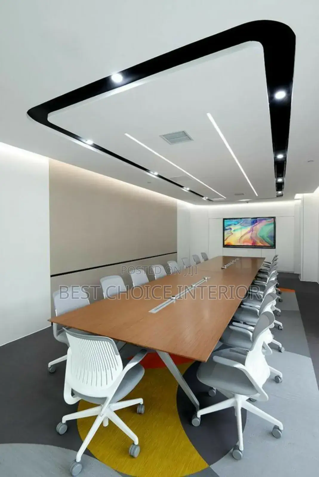 Pop Design With Full Track Lighting