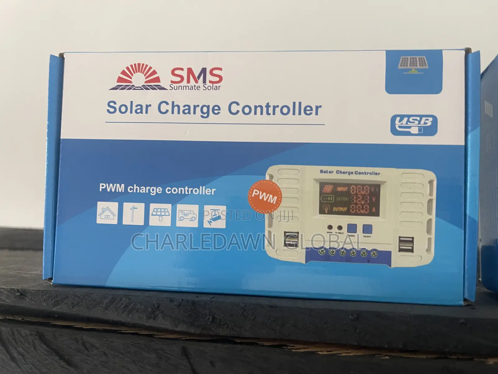 50amp PWM SMS Charge Controller