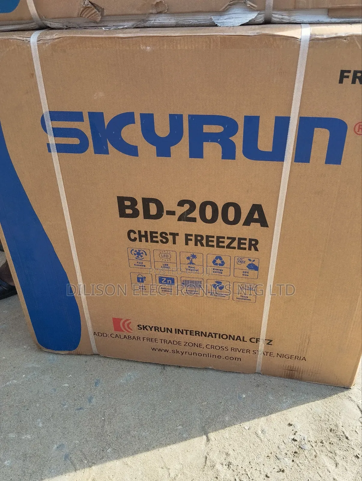 Brand New Skyrun Chest Freezer 200litre