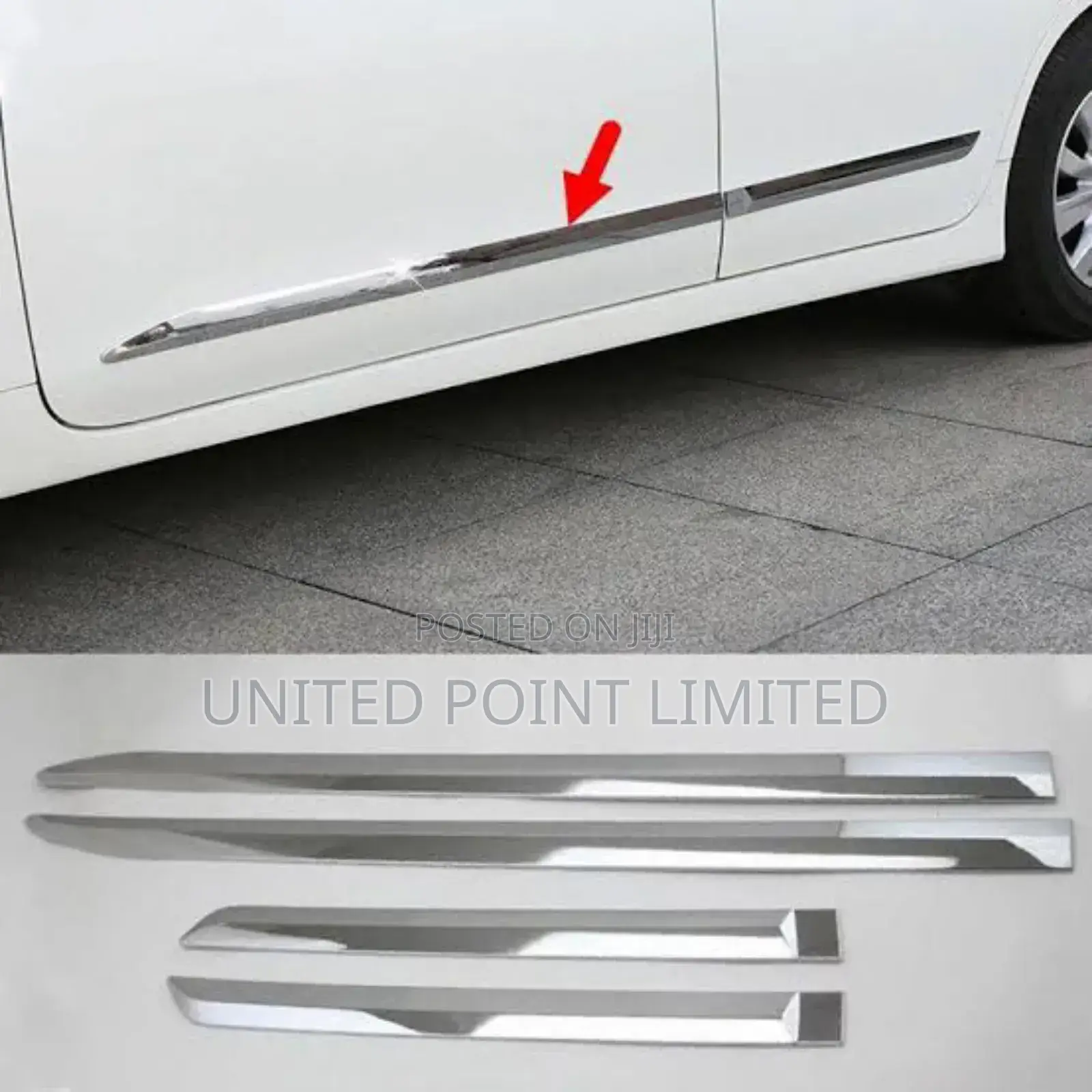 Car Body Chrome Door Side Molding