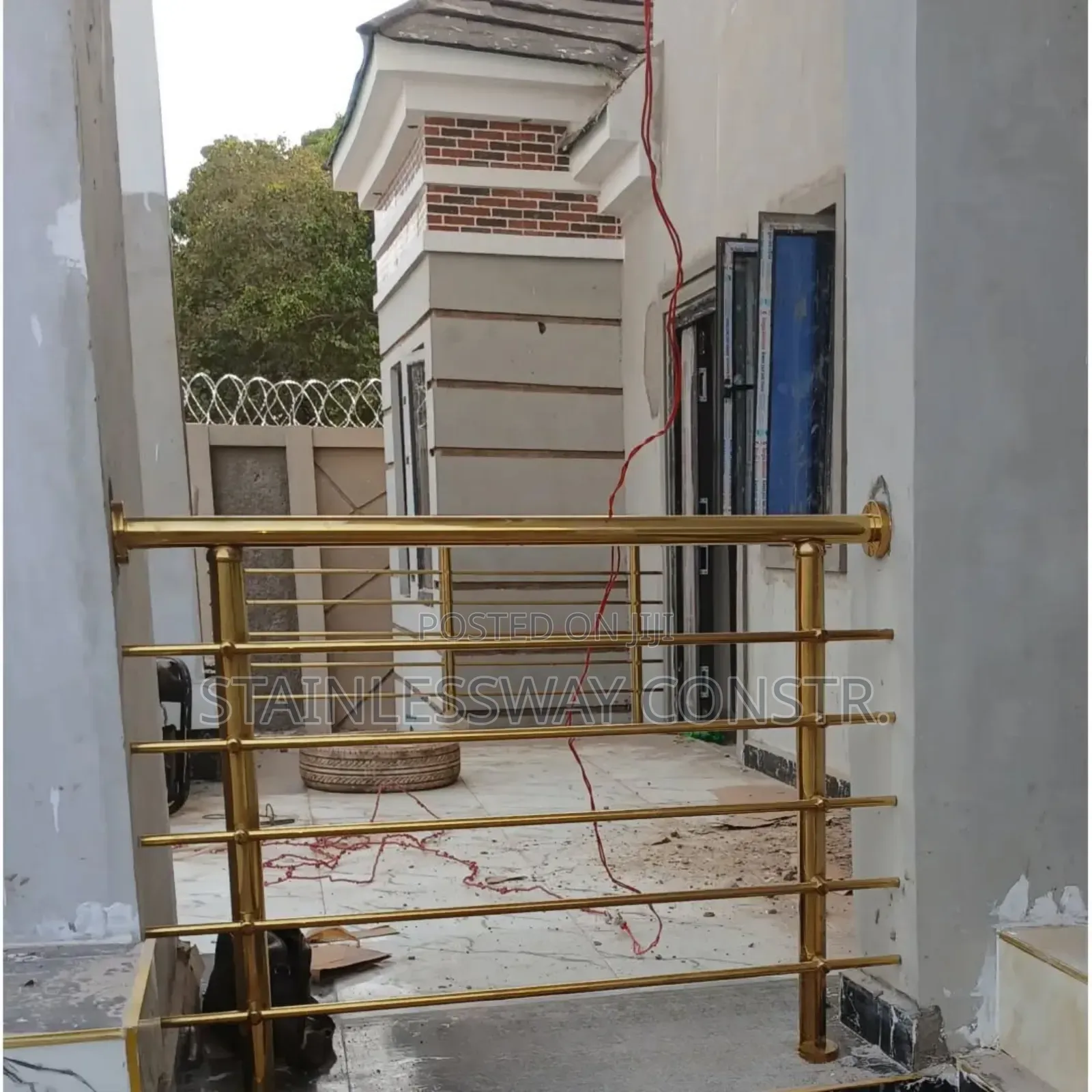 Gold Stainless Steel Railing Px