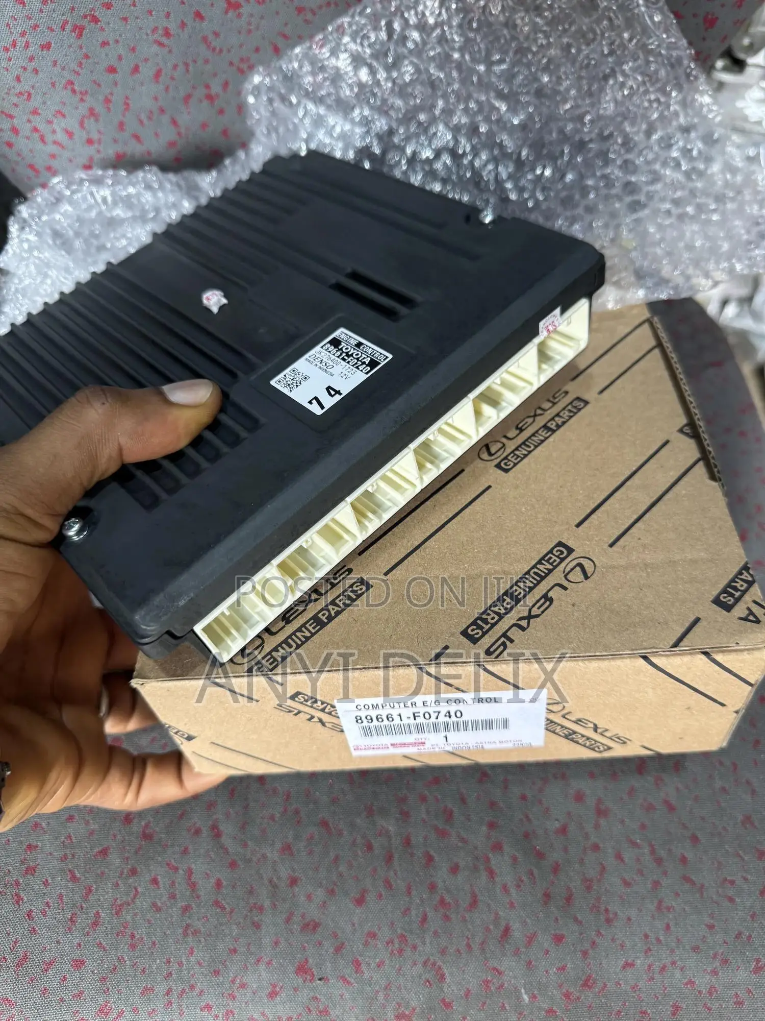 Ecu Brainbox Fortuner 2020 2gd Diesel Mt 89661-f0740