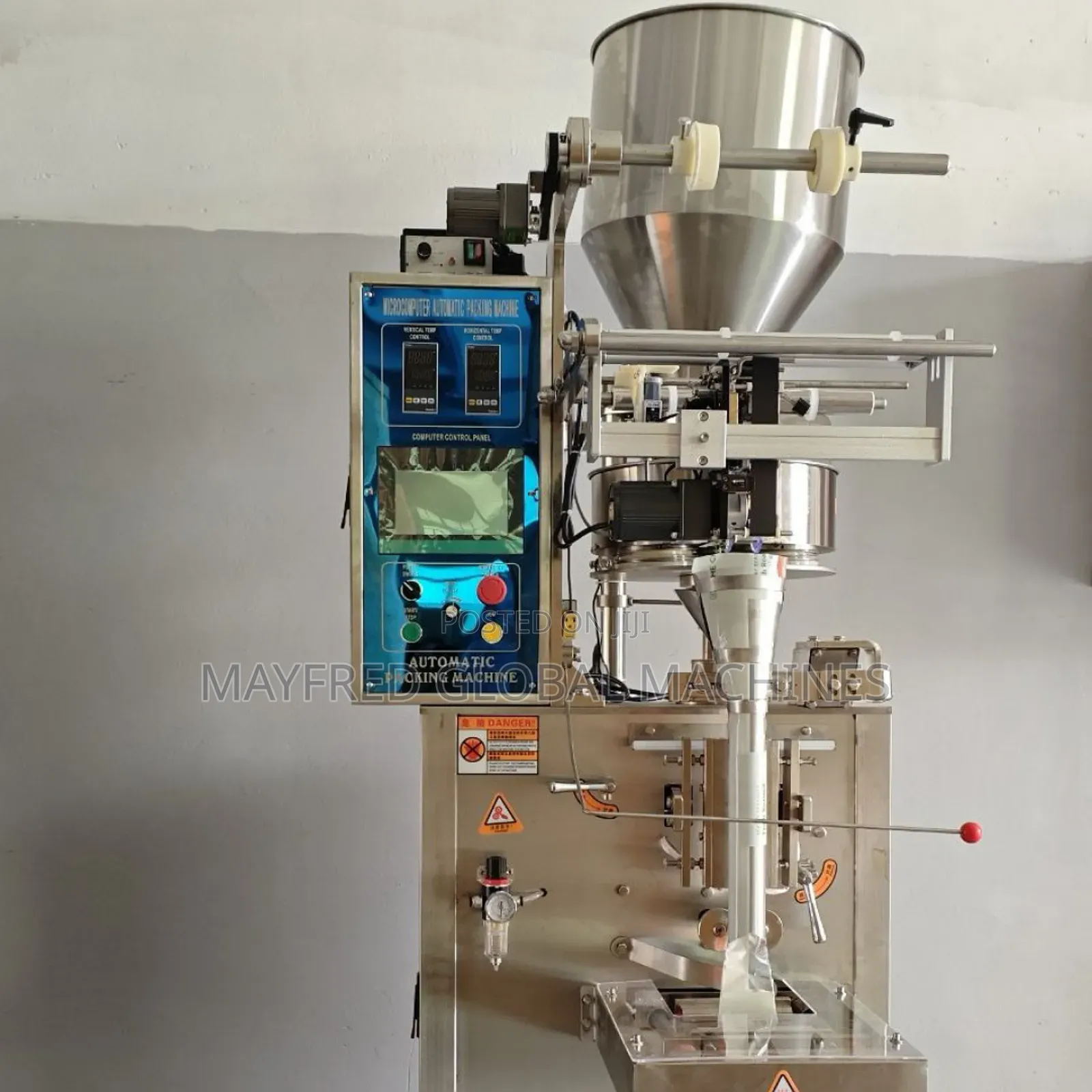 1kg Powder Packaging Machine With Auto Loader And Conveyor