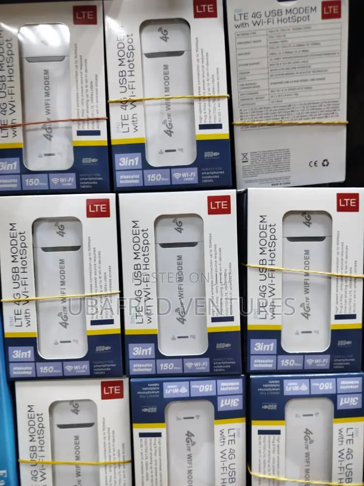 Lte 4g Usb Modem With Wi-fi Hotspot - 3 In 1
