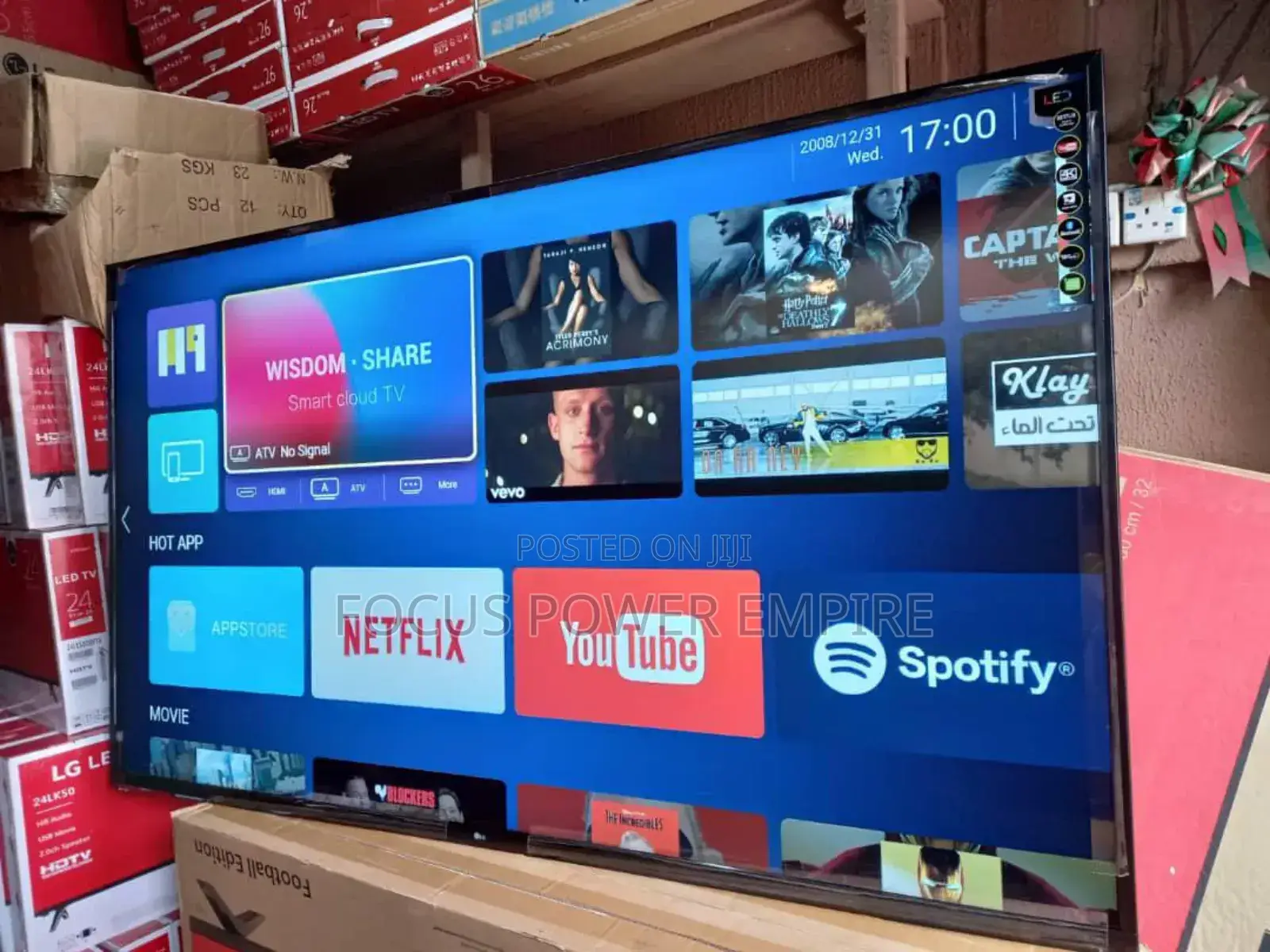 Original 565inche Lg Tv Smart Tv Pro Max Frameless.
