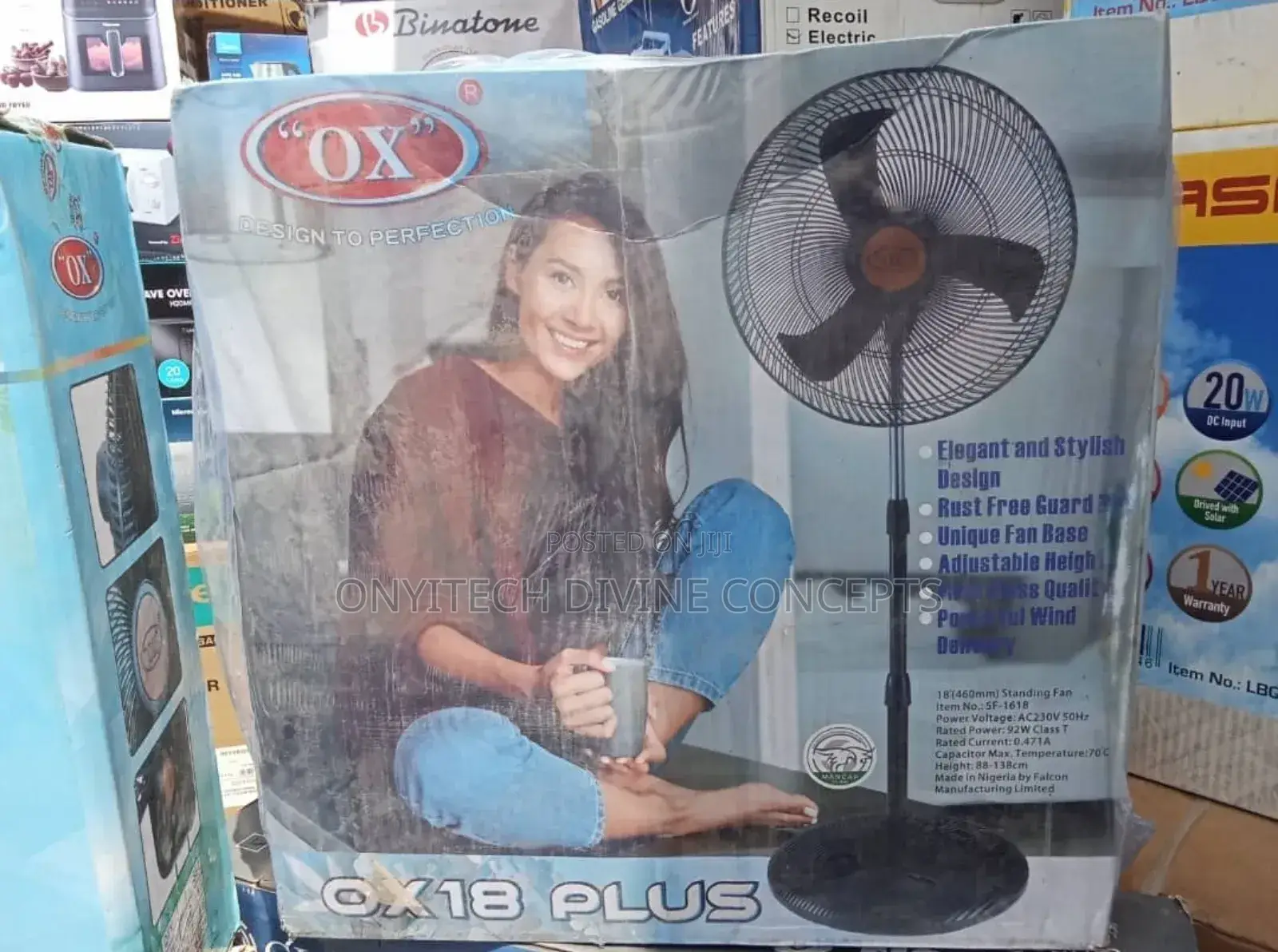 Ox Standing Fan