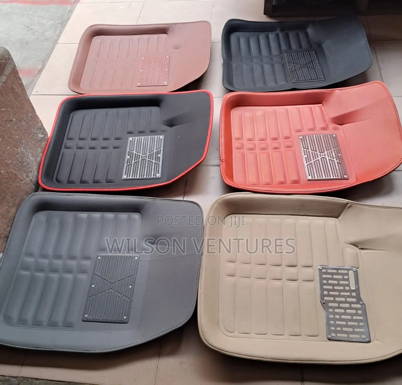High Quality Leather Car Foot Mat