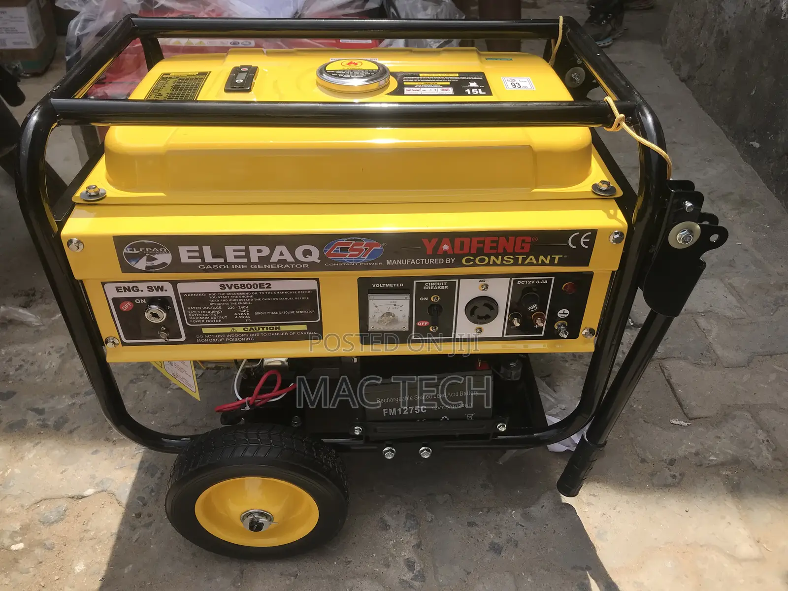 Constant Elepaq 6800e2 Generator