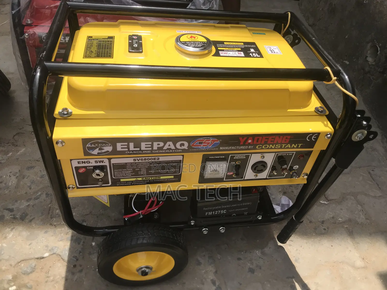 Constant Elepaq Generator. Sv6800e2