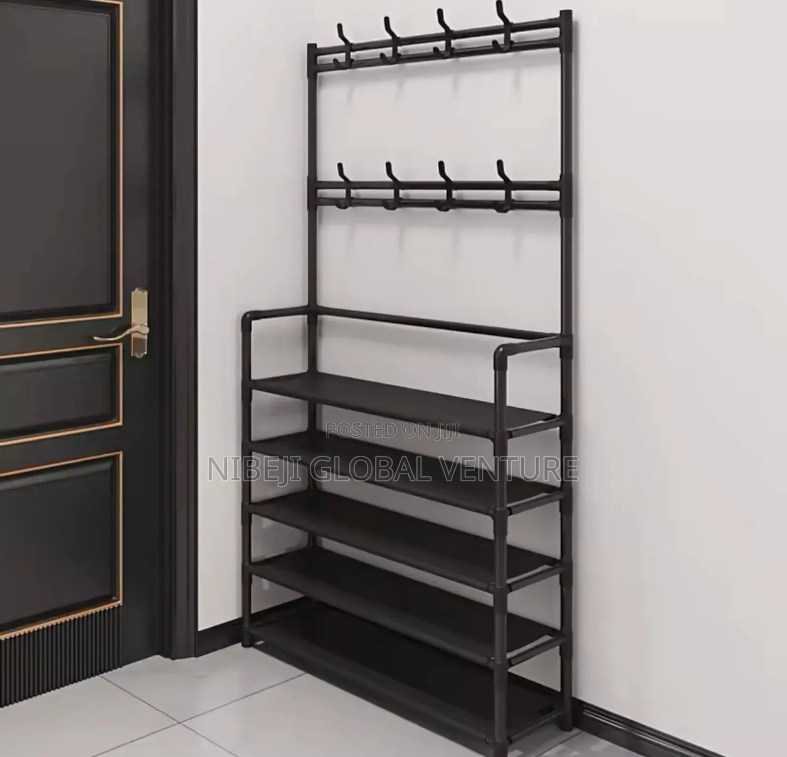 Simple Coat Rack With Shoe Rack