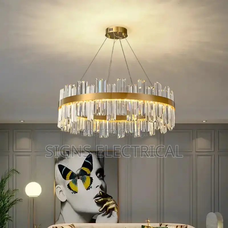 Celebrity Living Room Lamp Post-Modern Crystal Chandelier