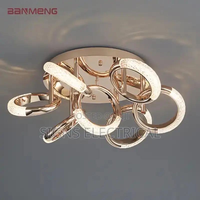 Modern Alloy Acrylic Ceiling Light Chandeliers
