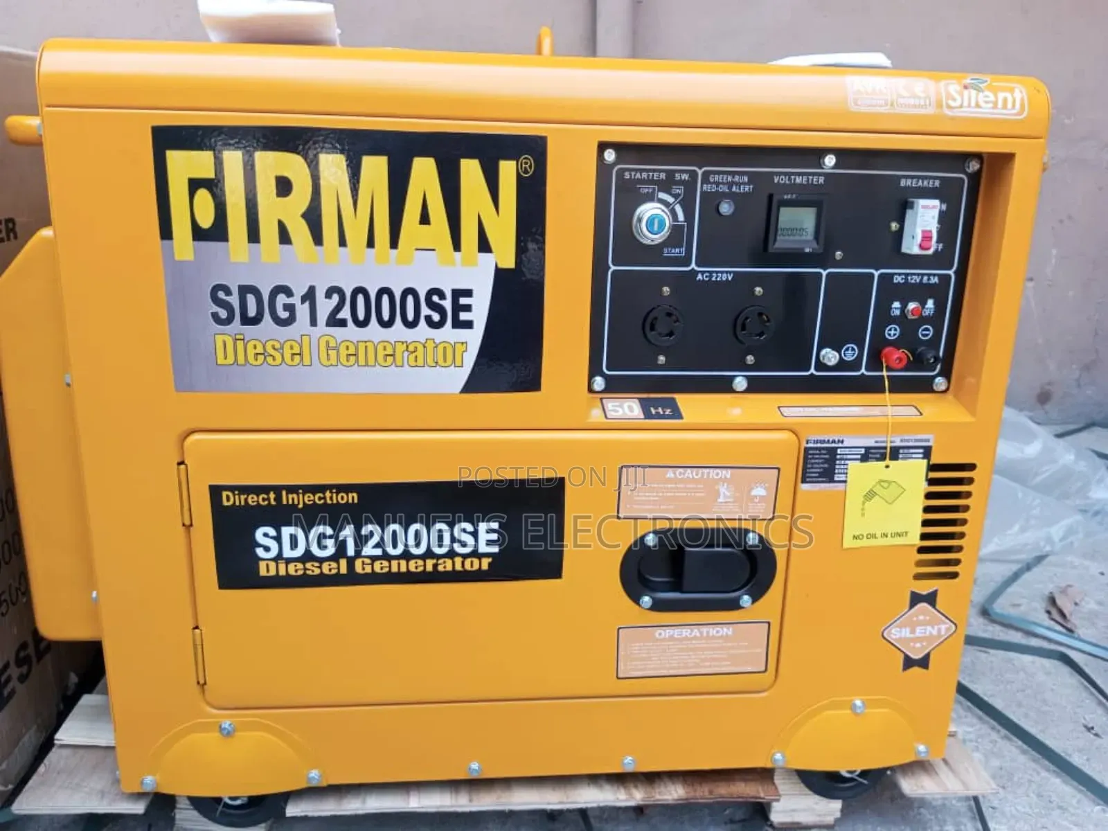 Quality 10kva Firman Diesel Soundproof Generator 100% Copper