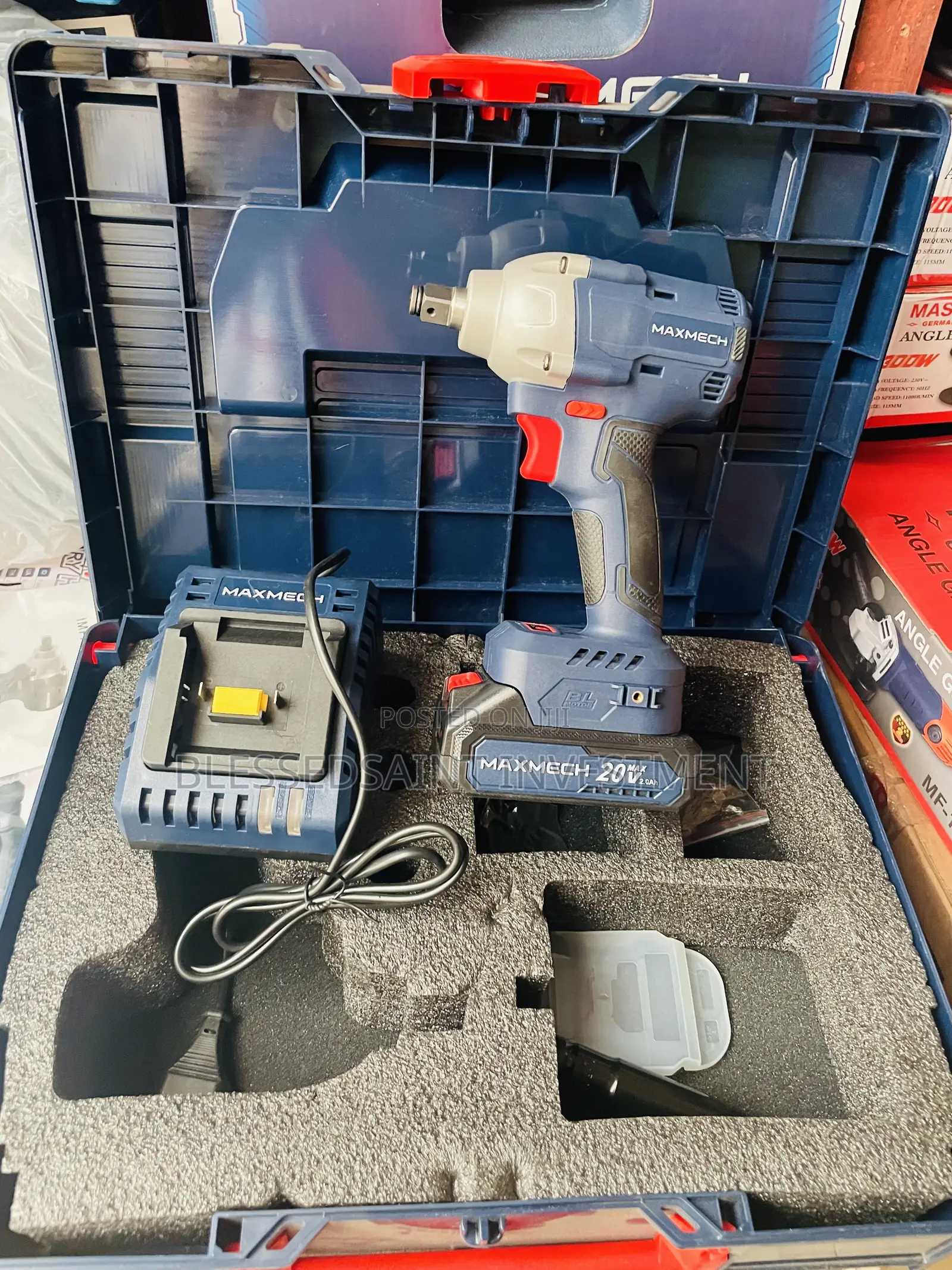 Maxmech Battery Impact Wrench 1/2”