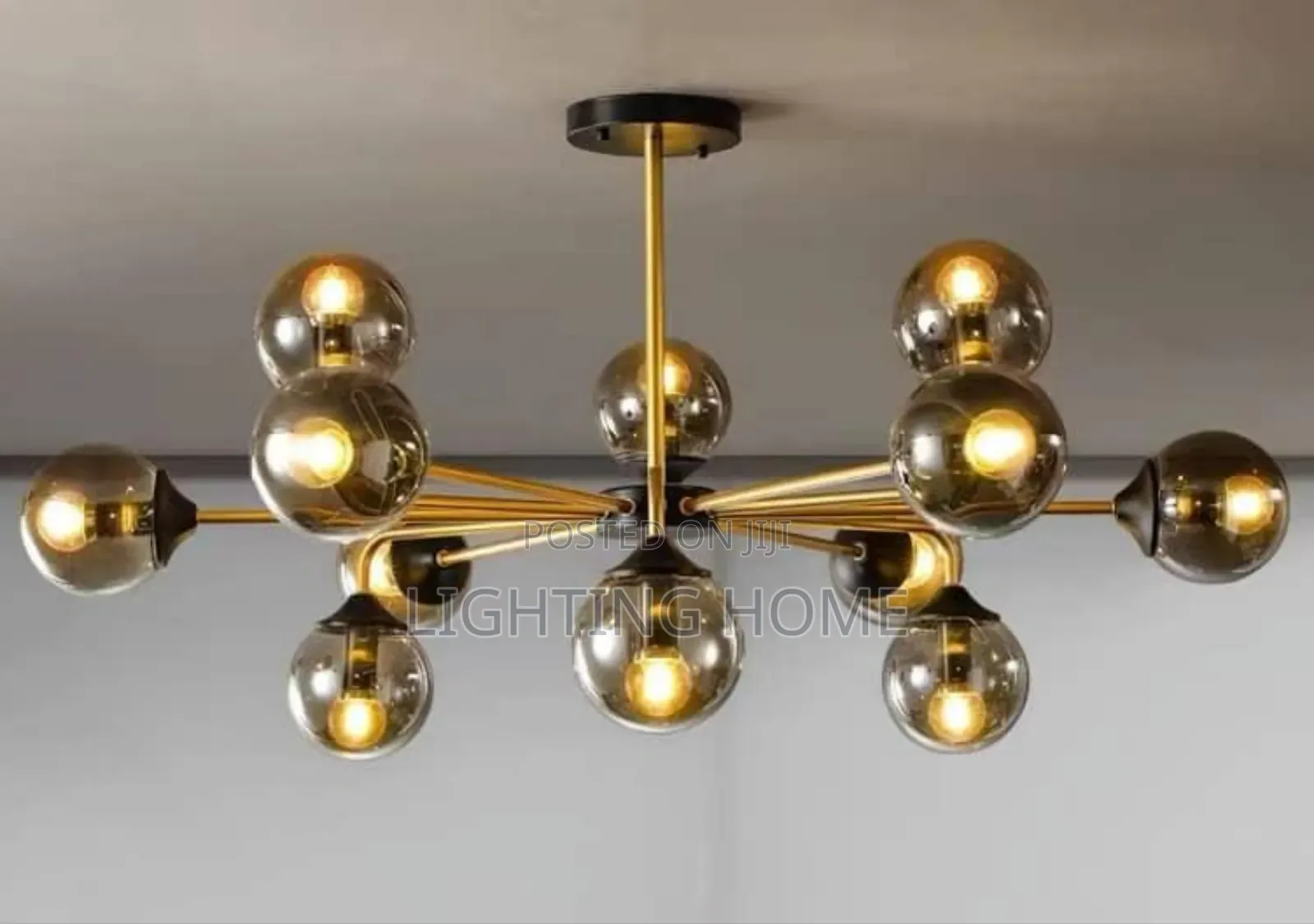 Nodic Chandelier By 12 Glass Light