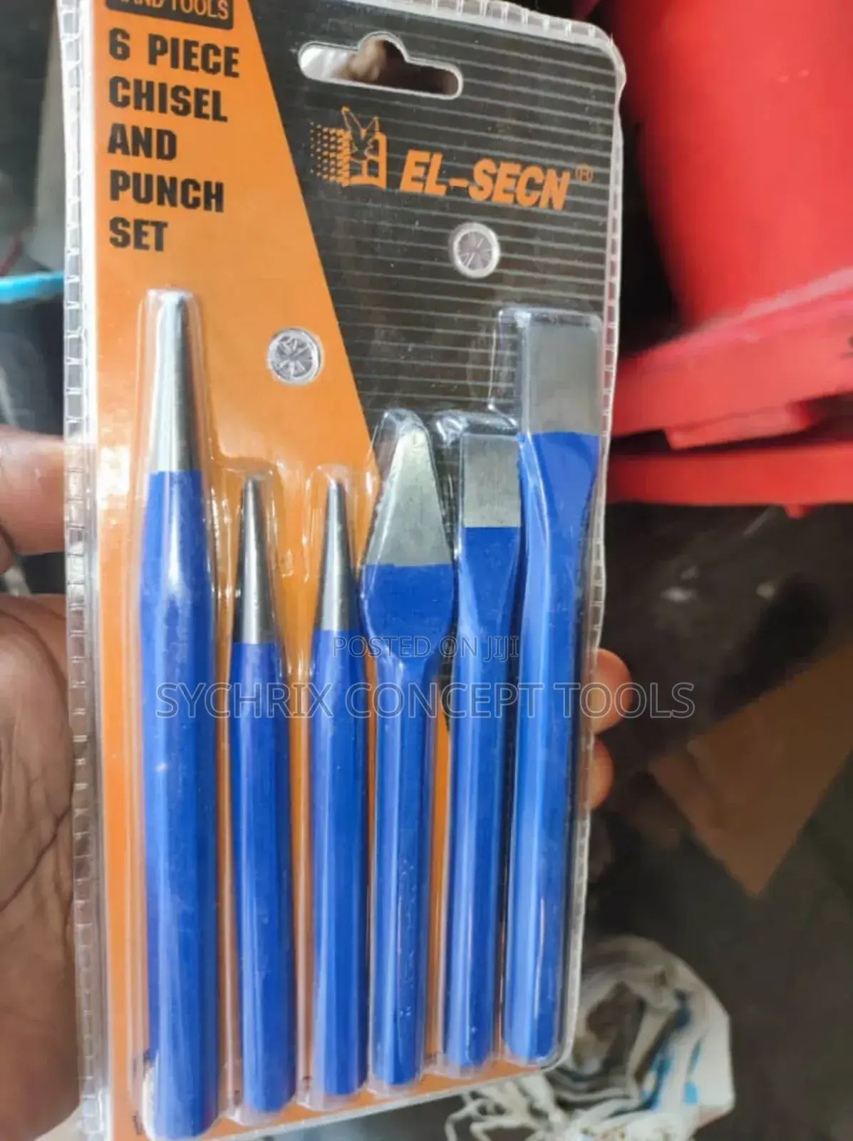 Punch and Chisel Set- 6pcs