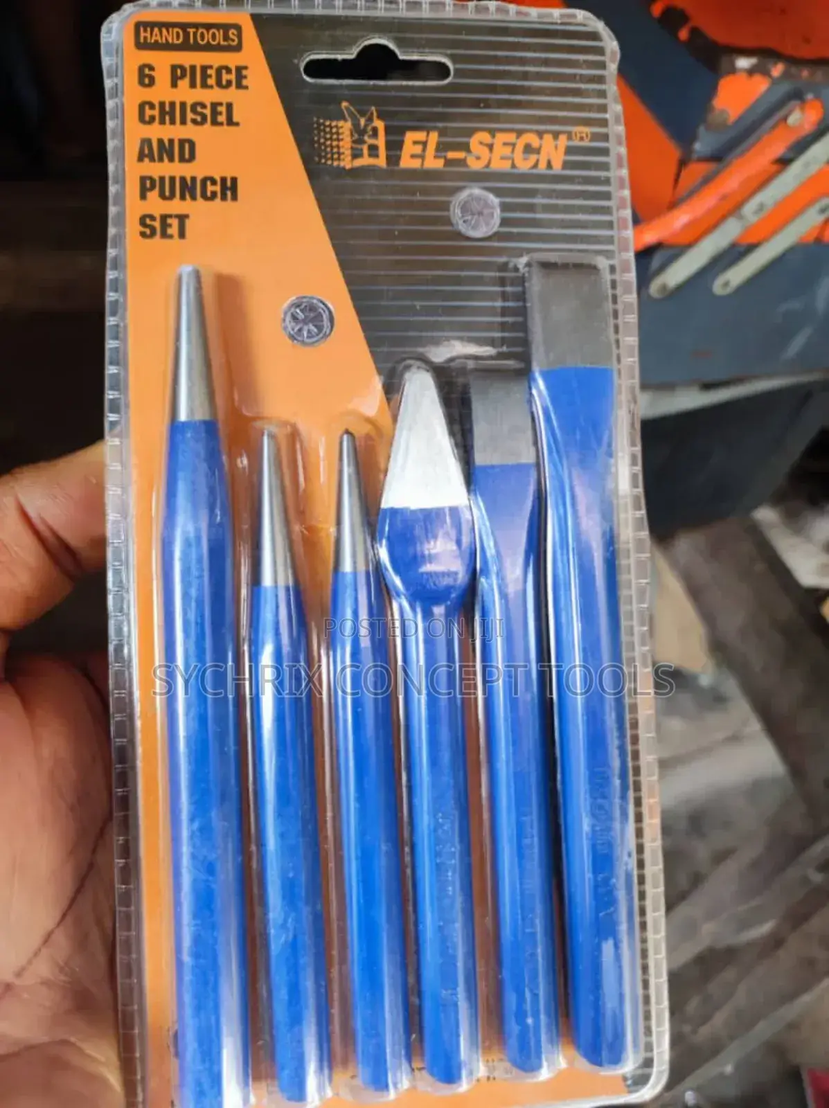 Punch and Chisel Set- 6pcs