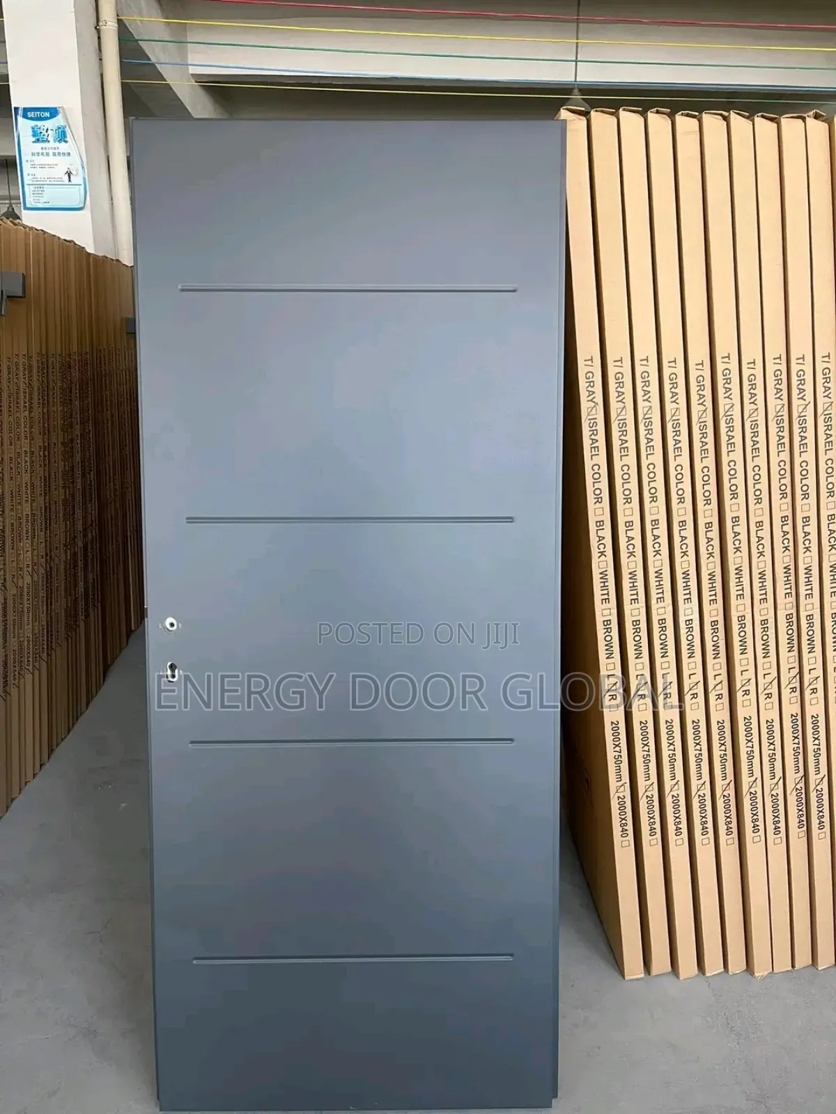 Grayline Isreali Interior 3ft/7ft Room Security Door