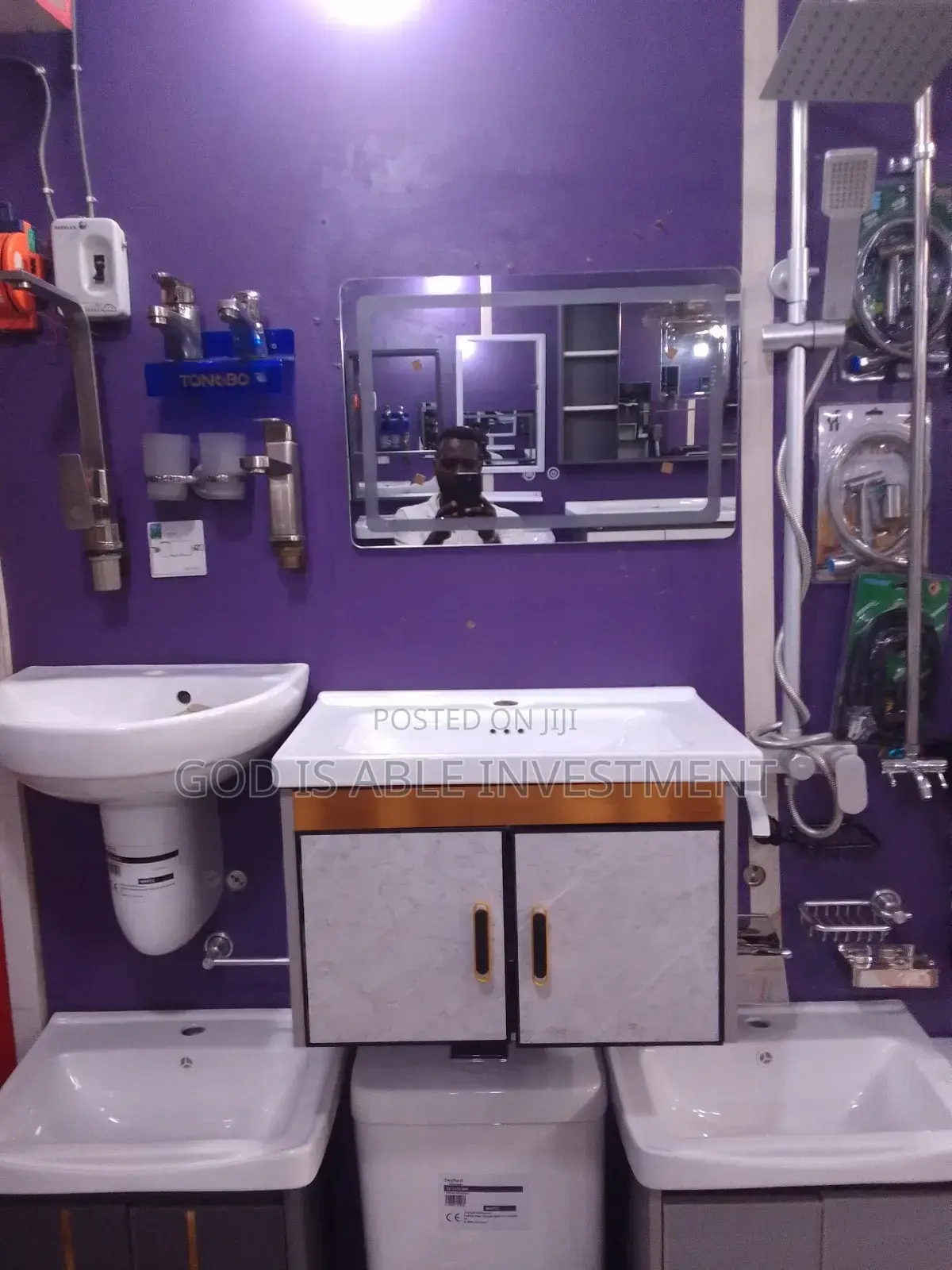 Cabinet With Led Mirror