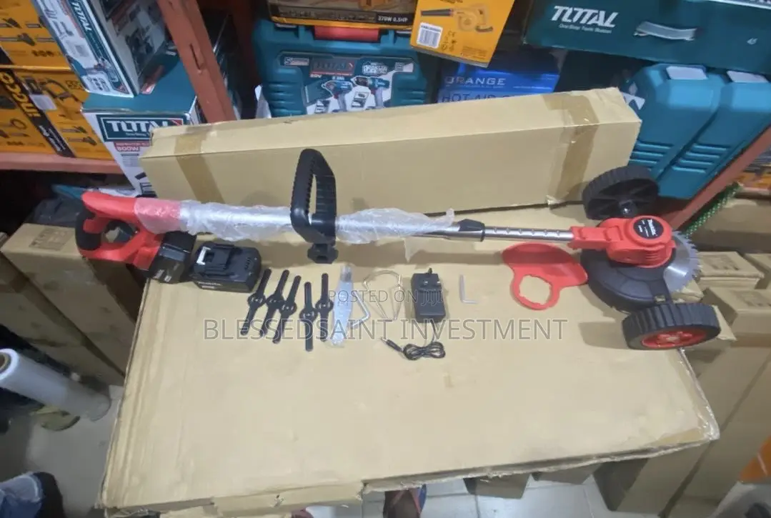Makita Battery Brush Cutter With Tire