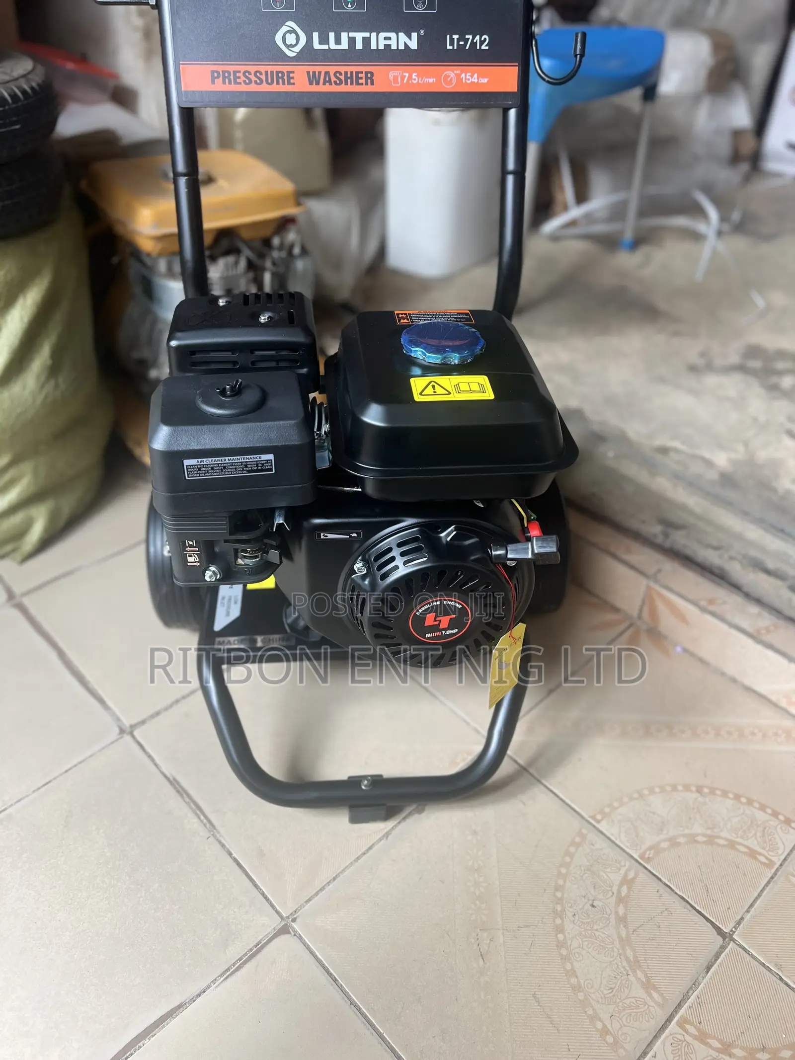 7hp Lutian Pressure Washer
