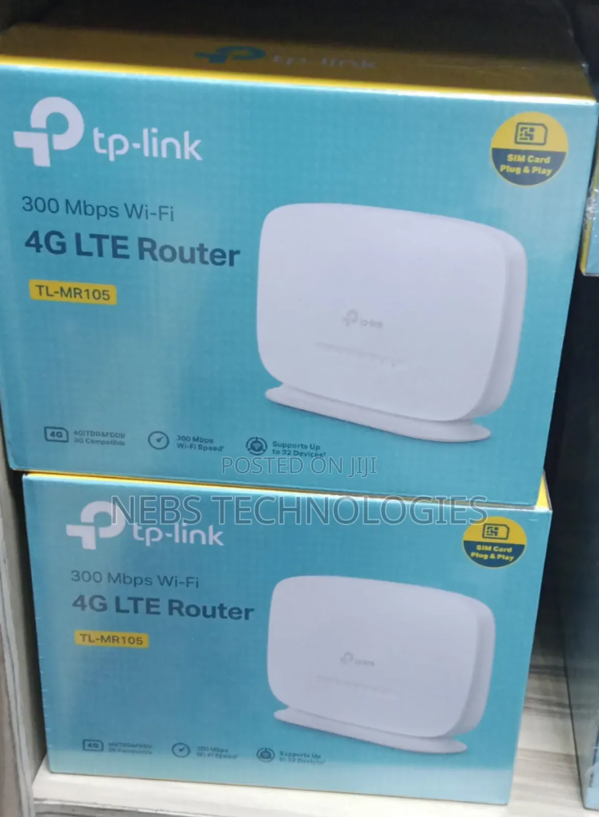 Tp-Link 4lte Sim Router Tl-Mr105