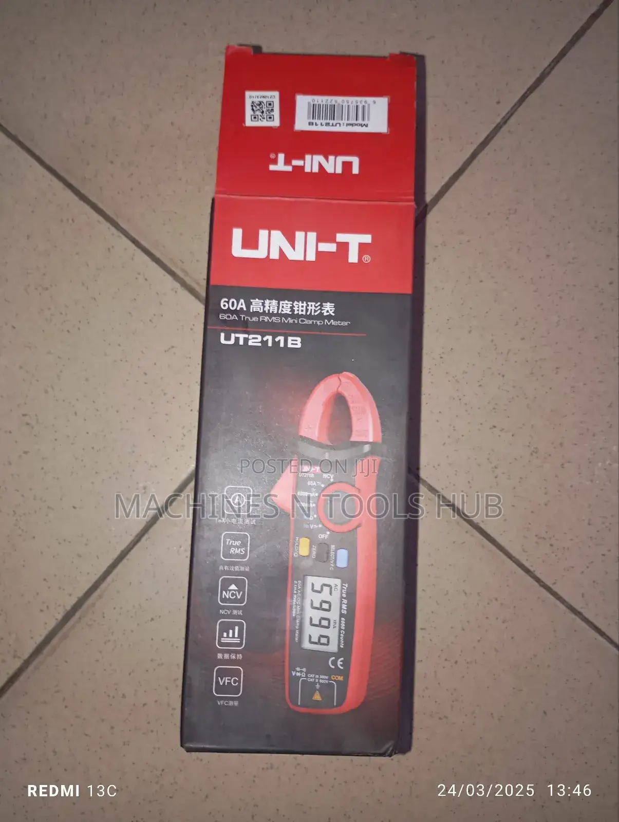 Ut211b 60a Mini Clamp Meter