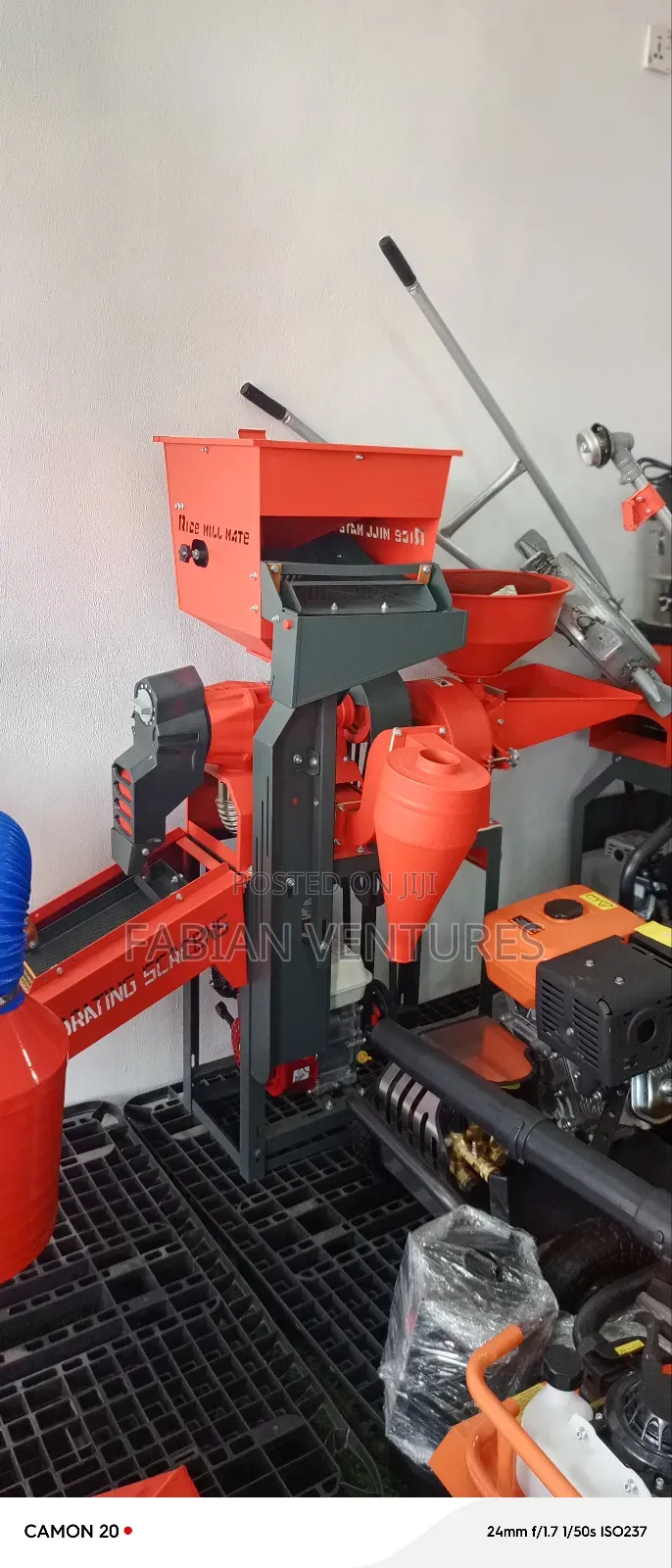 Rice Milling Machine 4 in 1 Complete