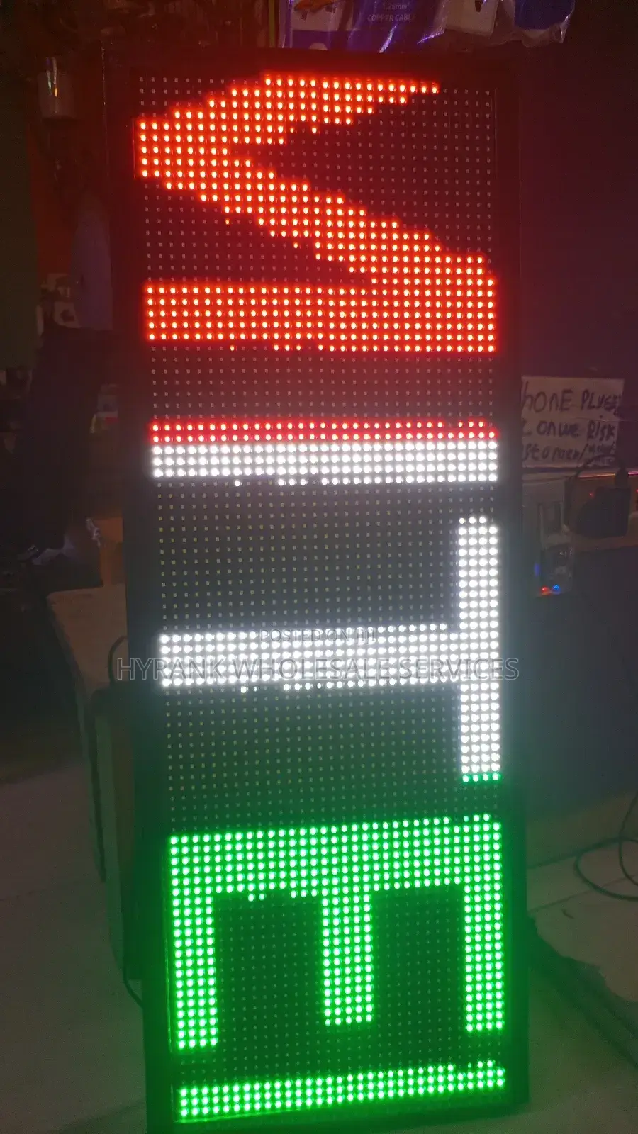 Smart Led Display Boards, 2panel by 3feet .