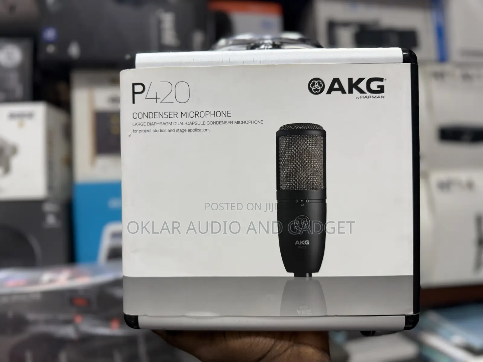 Akg P420 Studio Condenser Microphone