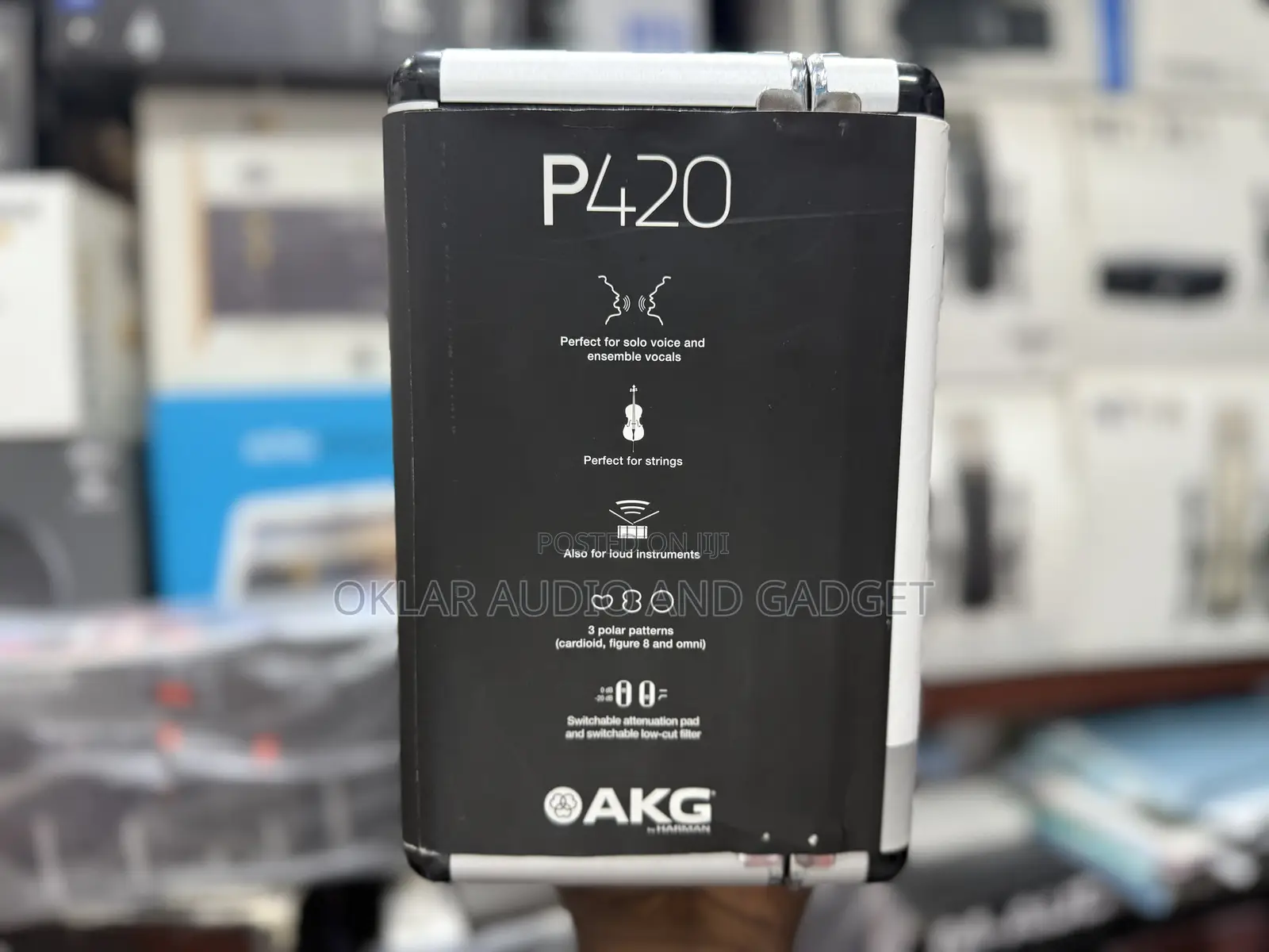 Akg P420 Studio Condenser Microphone