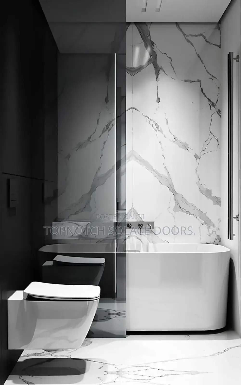 Wall Mounted Concealed Wc