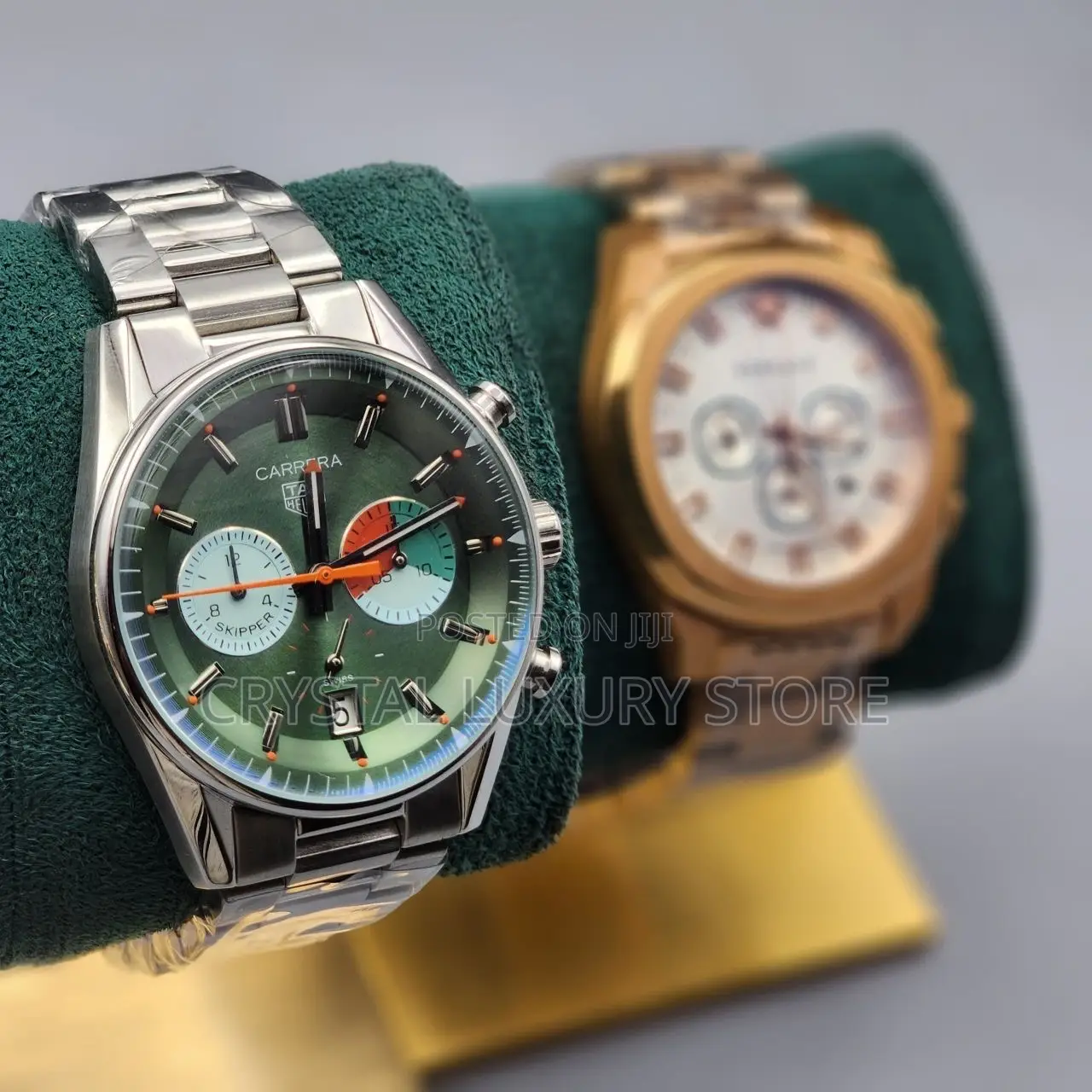 Carrera Quality Luxury Men Chain Strap Wristwatch