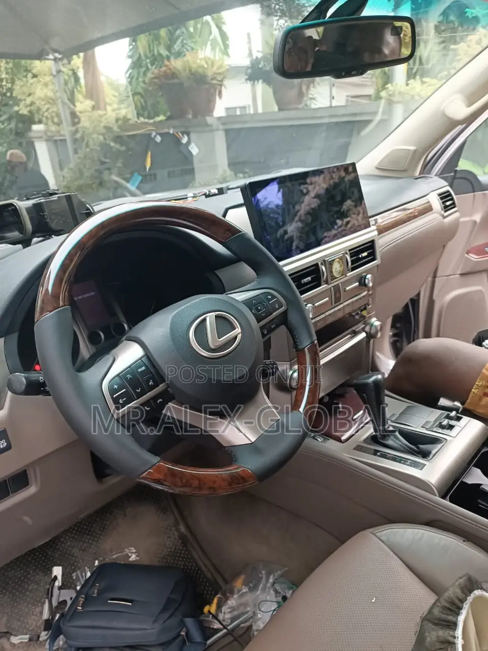 Gx460 Android Screen With Complet Console an Wheel Sterling