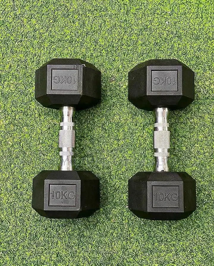 10kg Hex Dumbbel