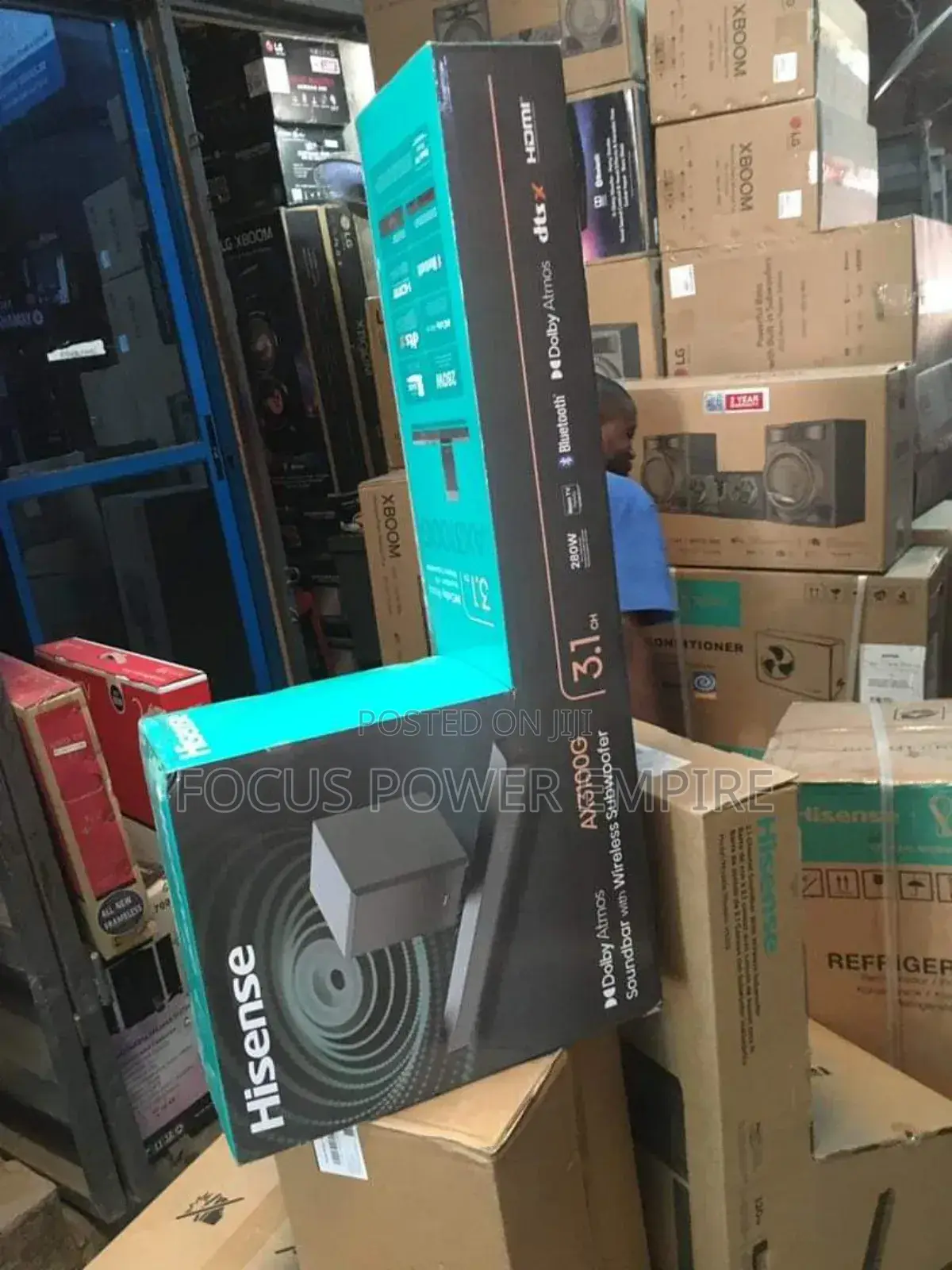Original 140w Hisense Soundbar Wireless Subwoofer